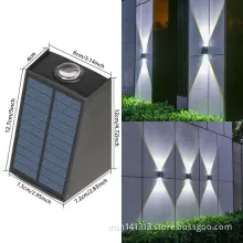 Solar-Powered Waterproof Outdoor Wall Light for Gardens